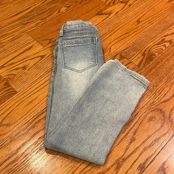 Blank NYC Girl’s The Mini Madison High Rise Crop Jeans Size 8 - Picture 1 of 7